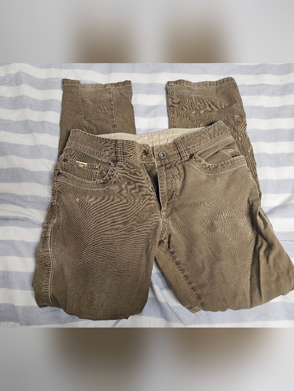 32x35 Kuhl Kanvus Pants Jeans - Brown